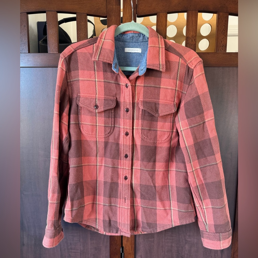 OUTERKNOWN blanket flannel shirt